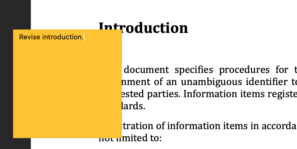 To-do from ISO 19135 (Preview)